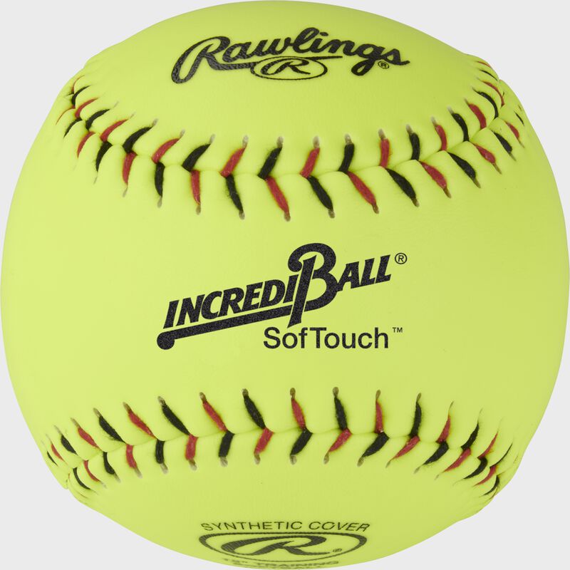Rawlings Incredi-Ball 12" Yellow SofTouch Softballs - 1 Dozen Softball Softballs All