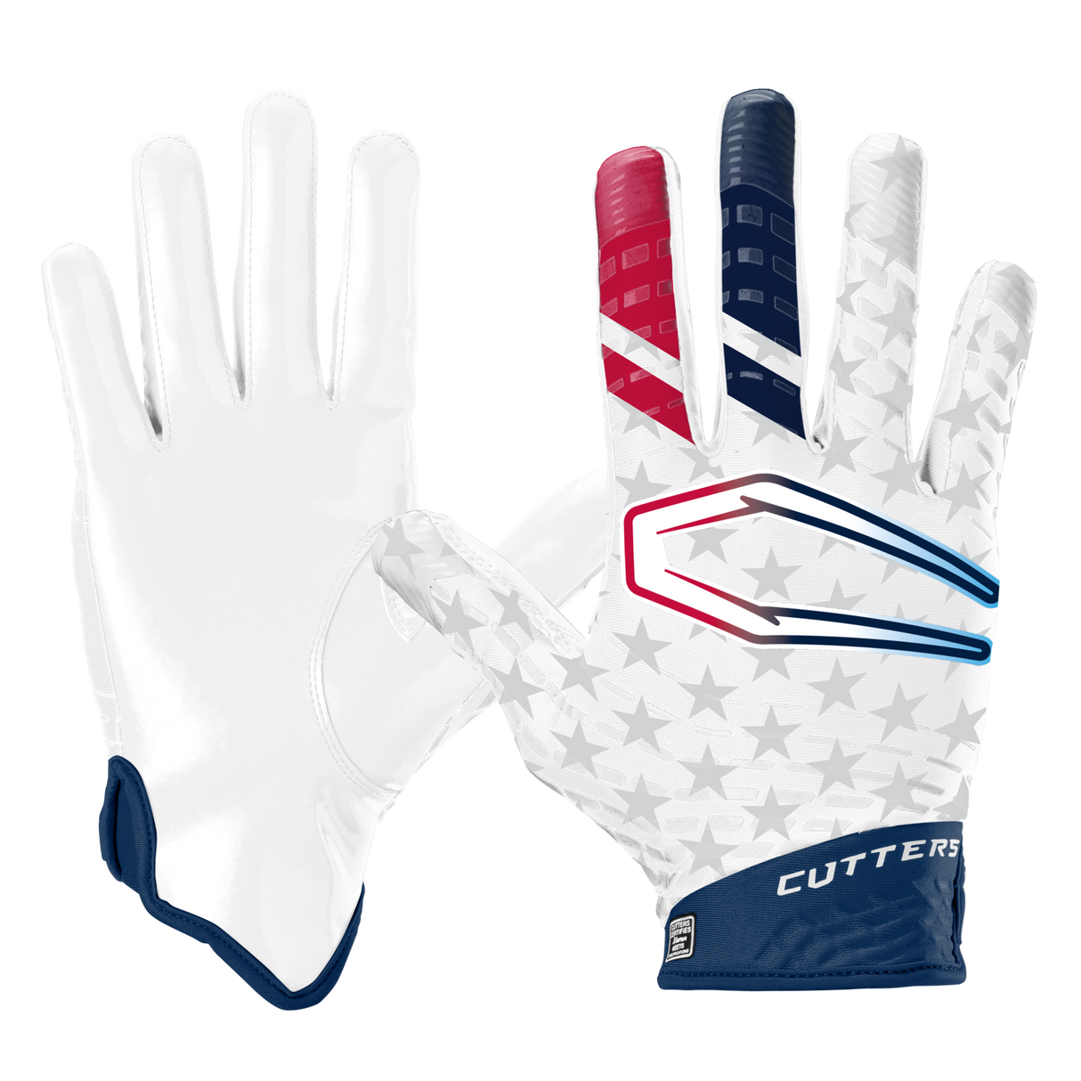 Cutters Rev 5.0 LE Youth Football Receiver Gloves Football Gloves Youth