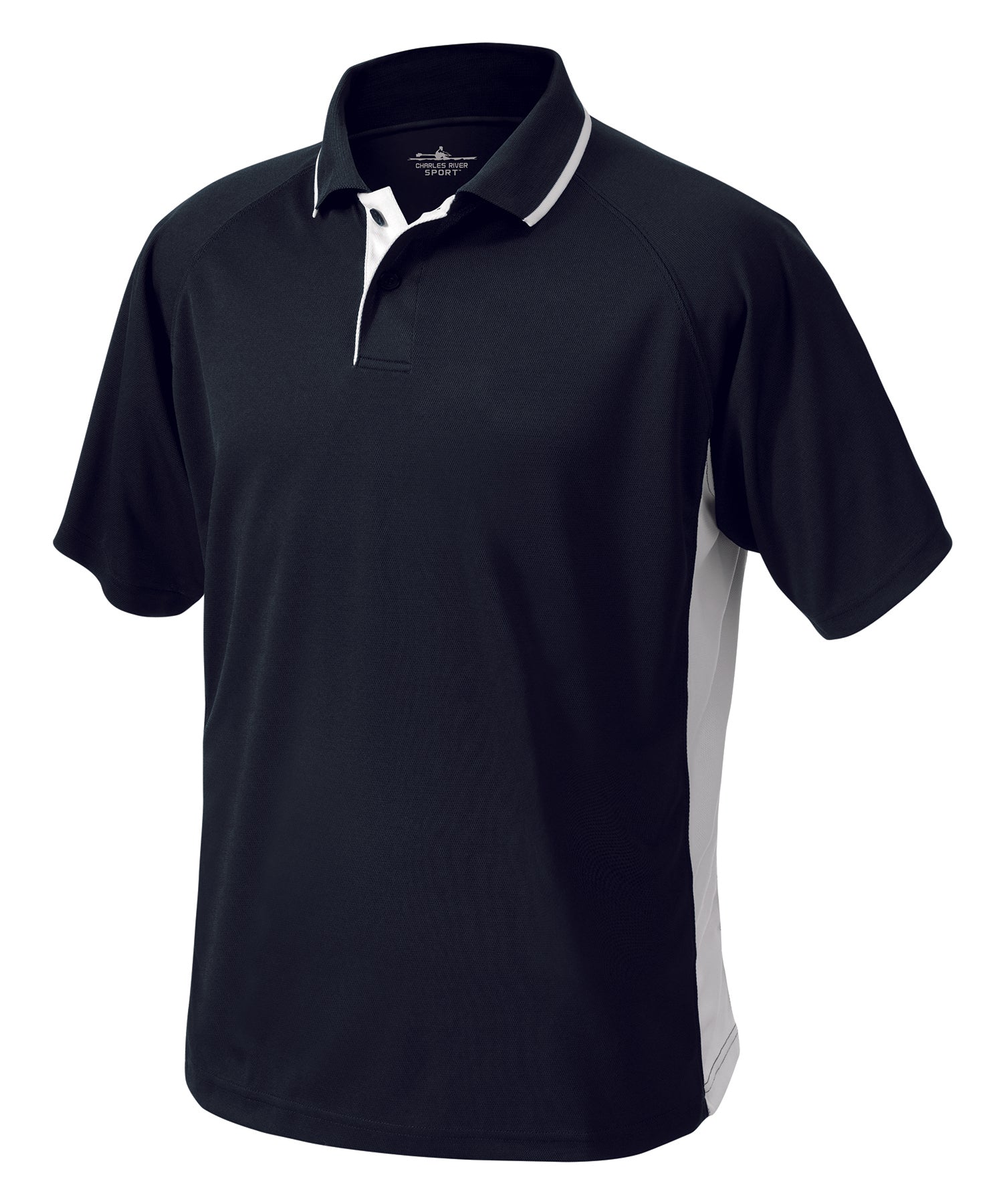 Charles River Men's Color Blocked Wicking Polo Mens Apparel Shirts & Tops