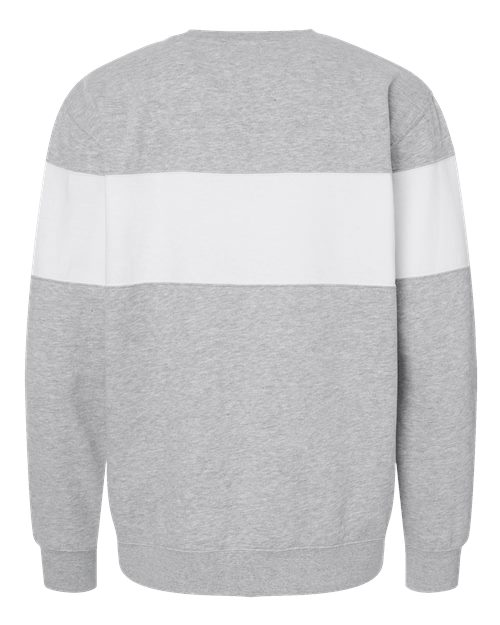 J. America Unisex Varsity Fleece Crewneck Sweatshirt 11164-SS Mens Apparel Sweatshirts & Fleece