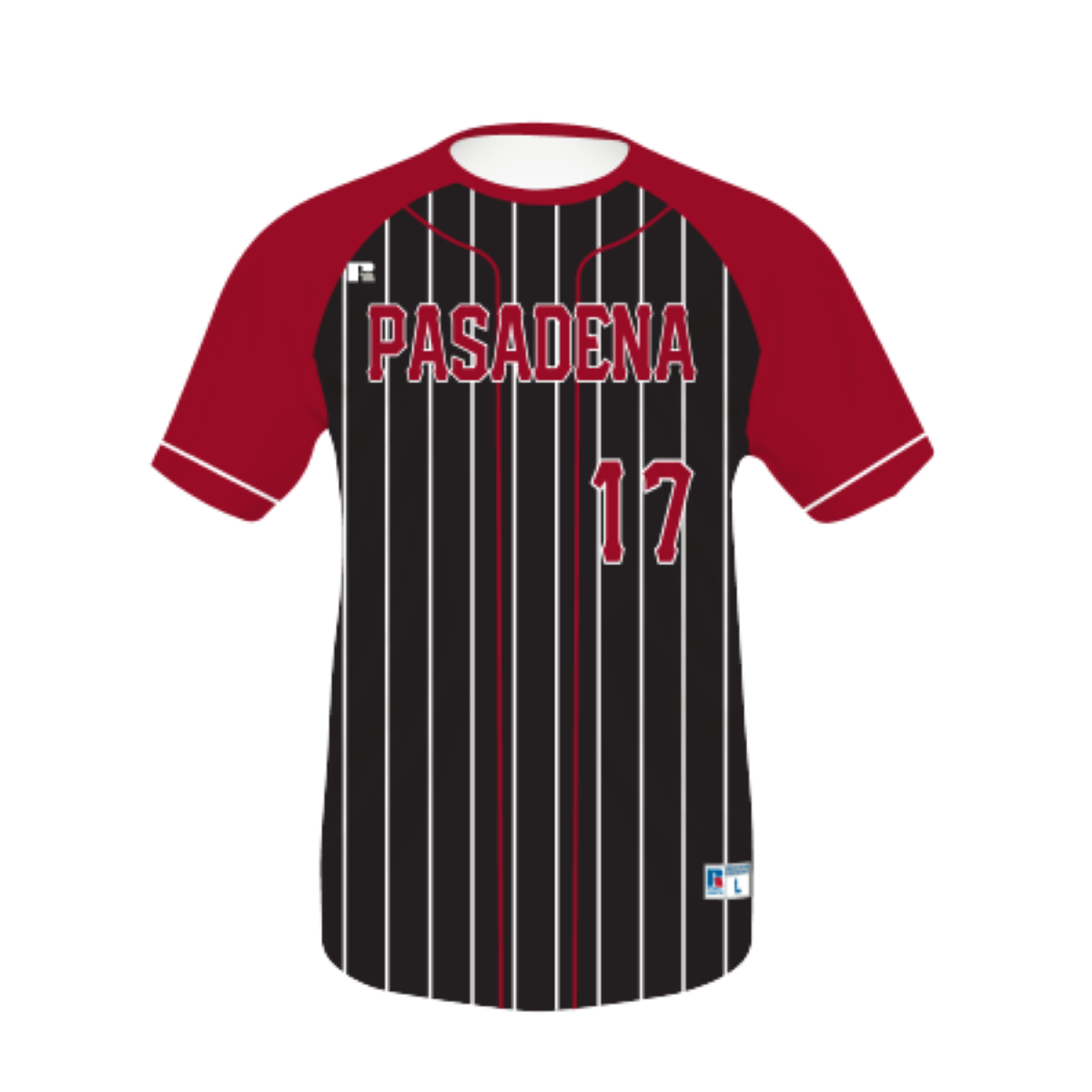 Russell Sublimated Crew Neck Performance Mesh Baseball Jersey Team Baseball Jerseys