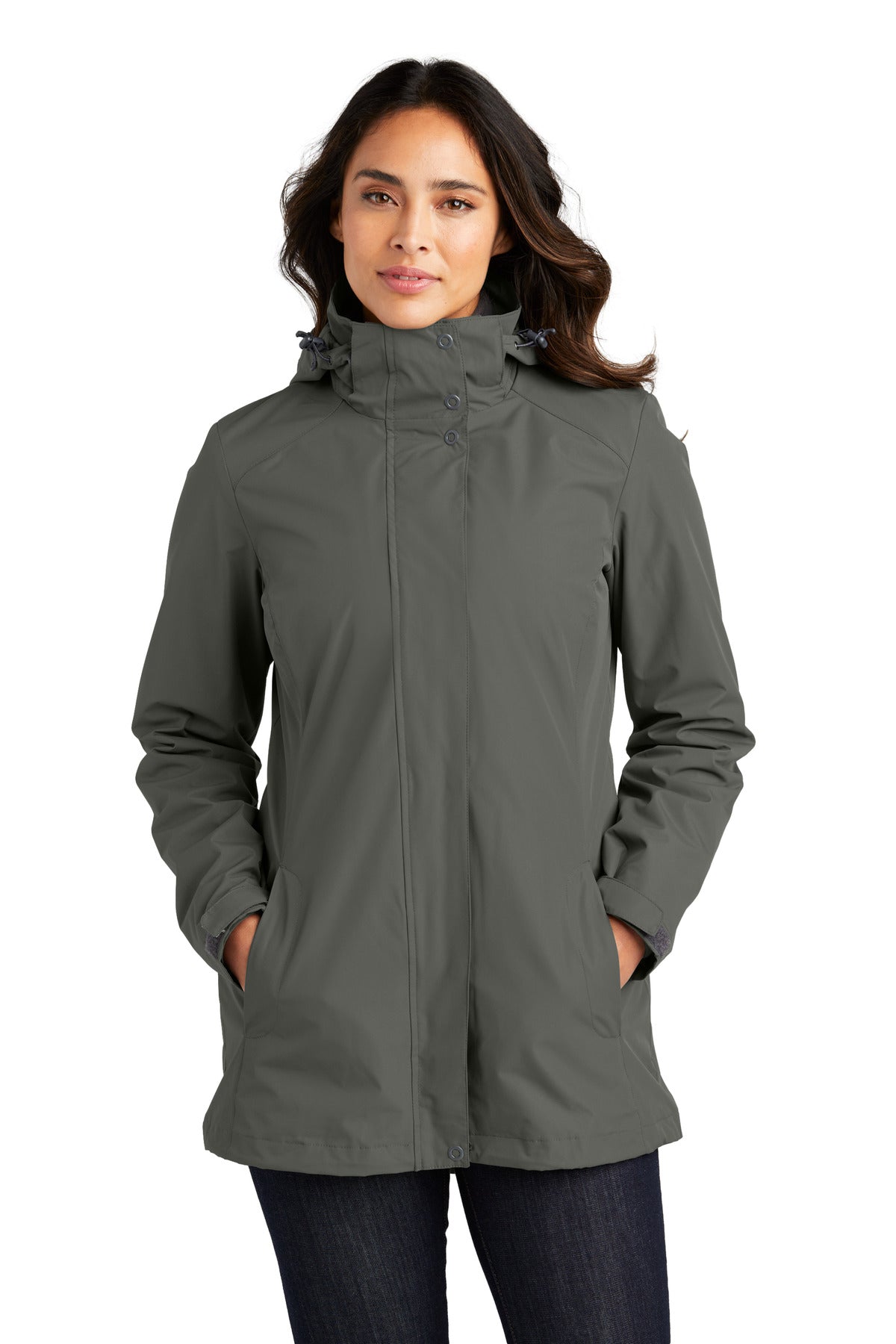 Port Authority Ladies All-Weather 3-in-1 Jacket Womens Apparel Jackets & Vests