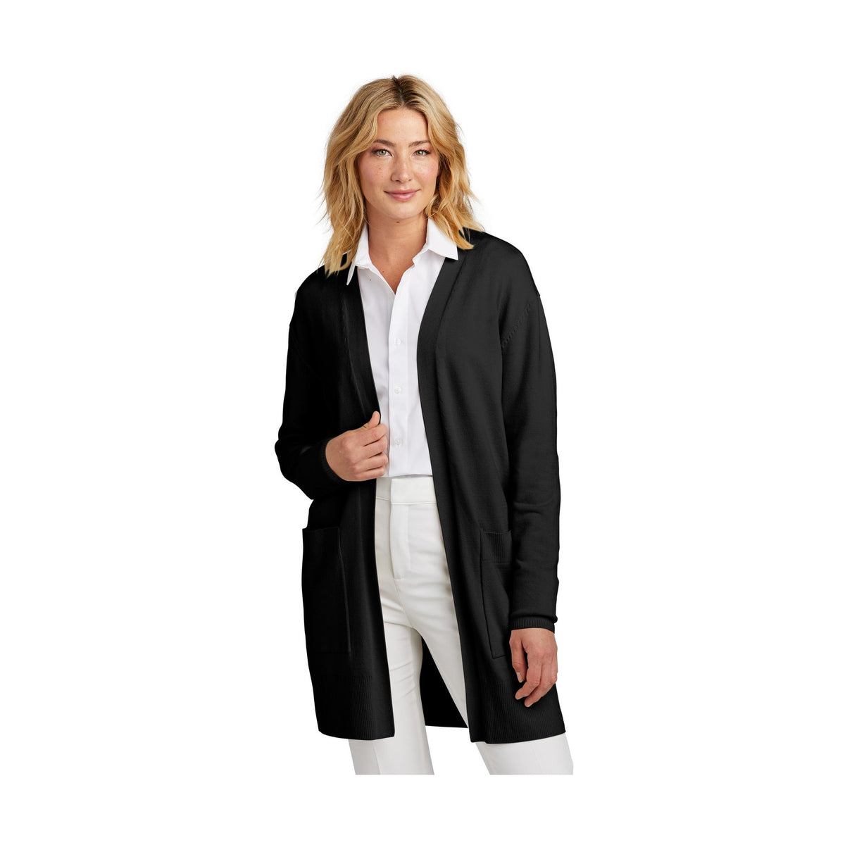 Mercer+Mettle Women's Open-Front Cardigan Sweater MM3023