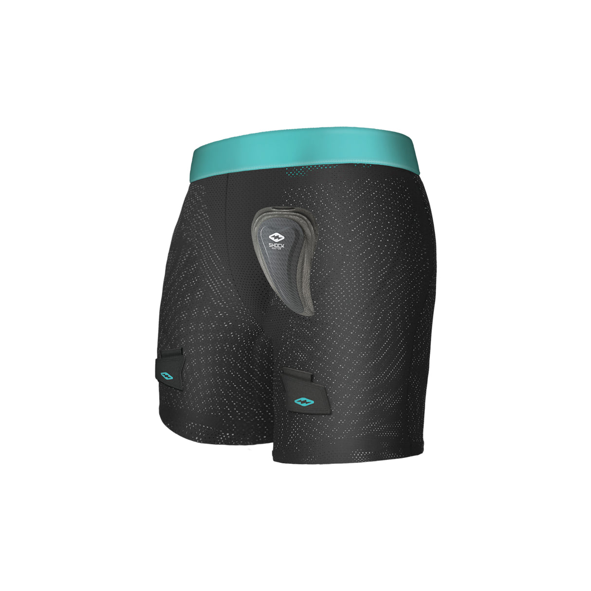 Shock Doctor Girl's Loose Hockey Short with Pelvic Protector Unisex Accessories Health & Wellness