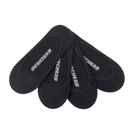 Skechers Women's 4 Pack Non Terry Microfiber Liner Unisex Accessories Socks