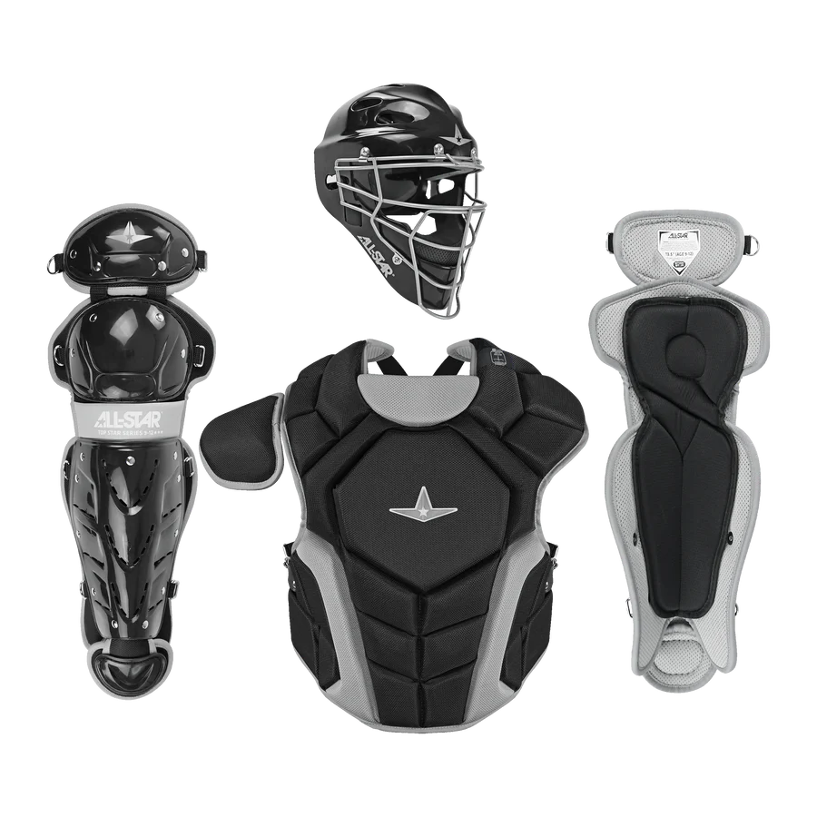 All Star Top Star Baseball Catching Kit Ages 9-12 Baseball Catcher's Protective Equipment All