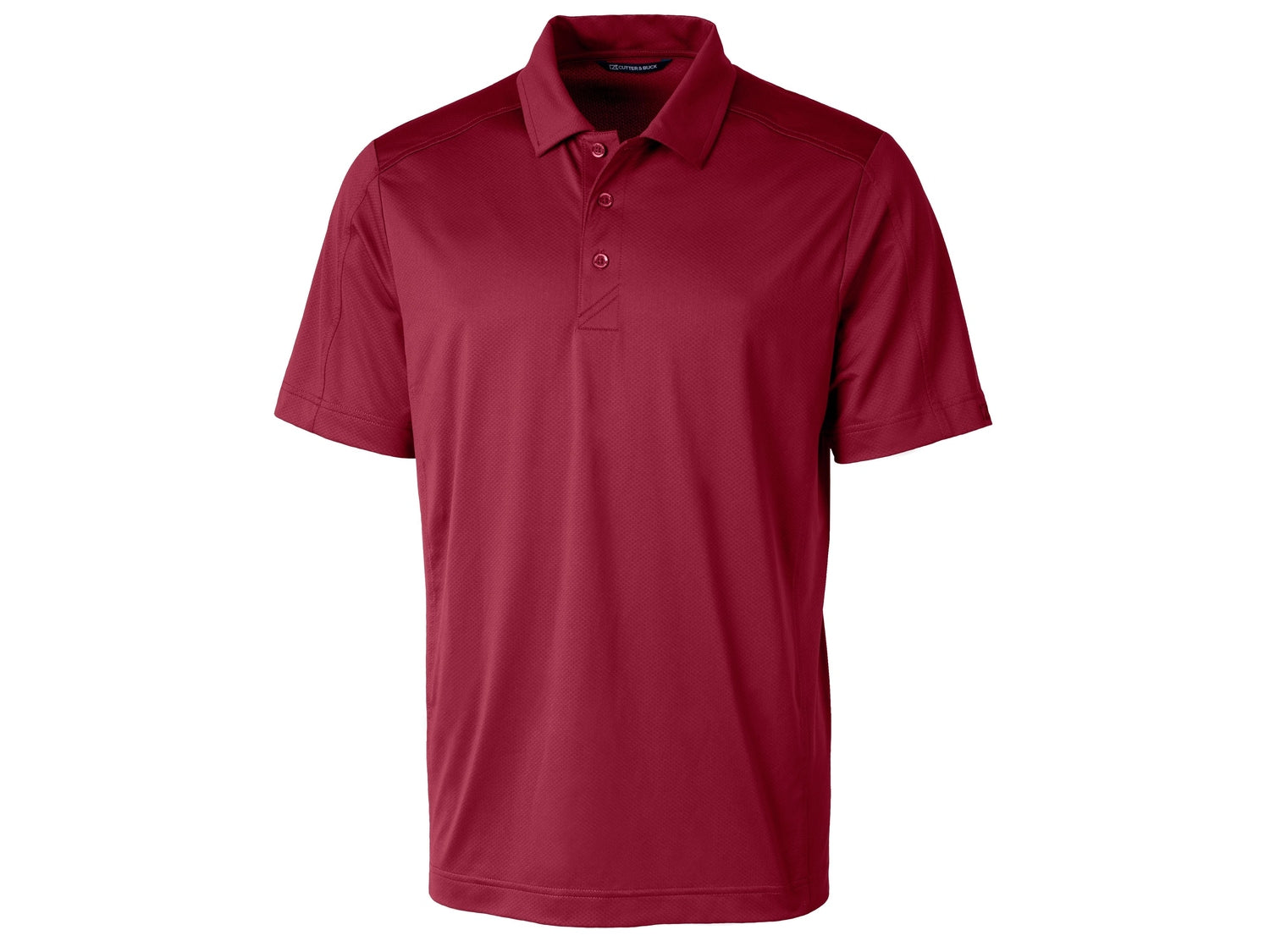 Cutter & Buck Men's Prospect Textured Stretch Short Sleeve Polo Mens Apparel Shirts & Tops
