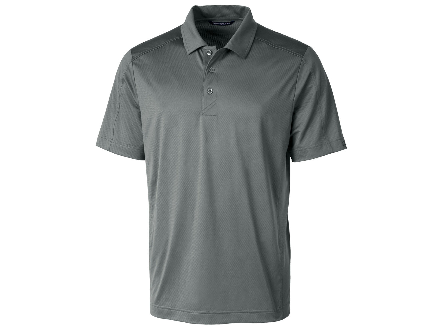 Cutter & Buck Men's Prospect Textured Stretch Short Sleeve Polo Mens Apparel Shirts & Tops