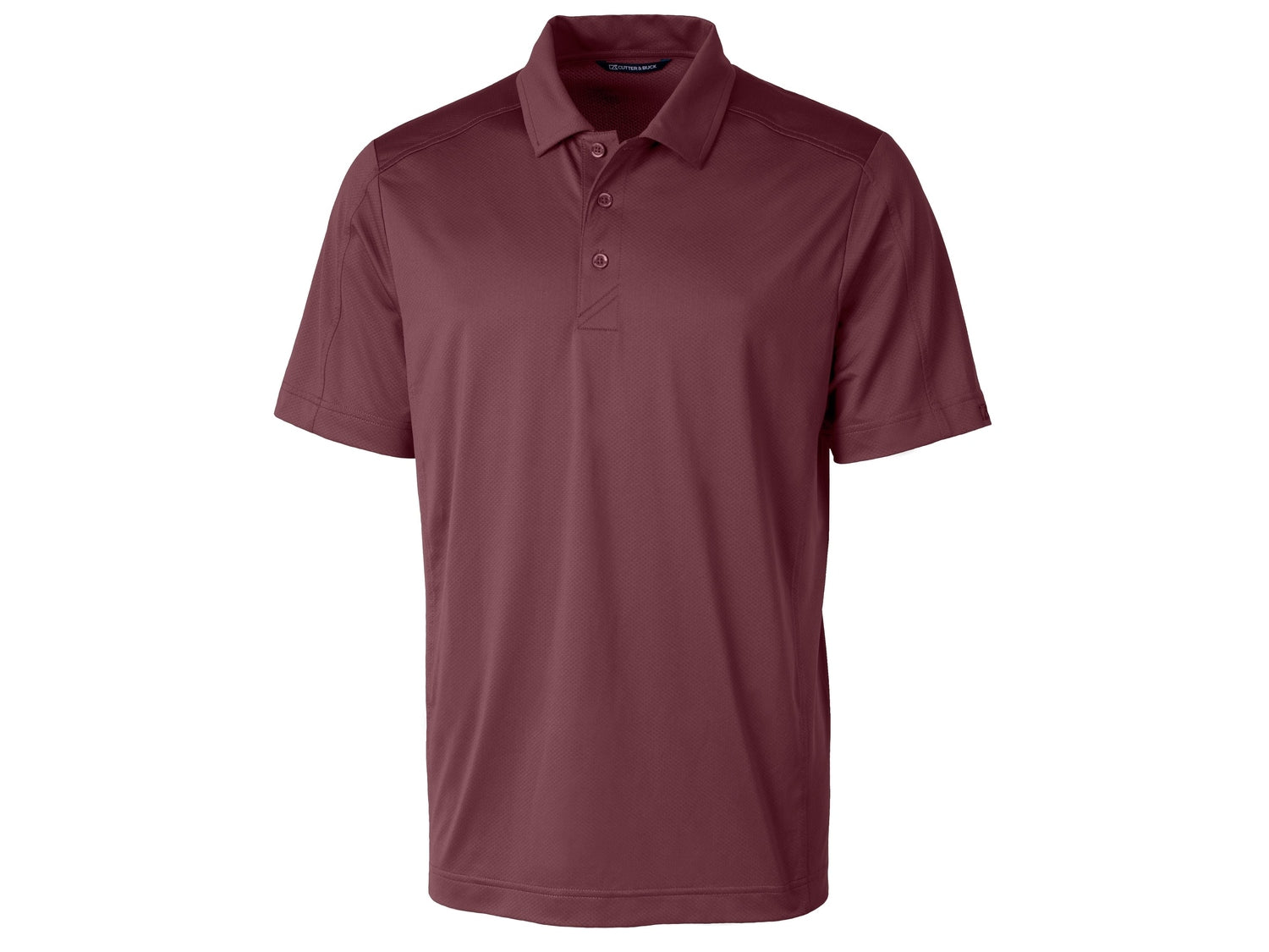 Cutter & Buck Men's Prospect Textured Stretch Short Sleeve Polo Mens Apparel Shirts & Tops