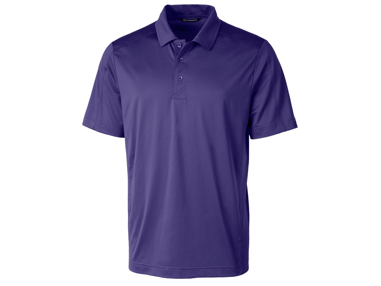 Cutter & Buck Men's Prospect Textured Stretch Short Sleeve Polo Mens Apparel Shirts & Tops