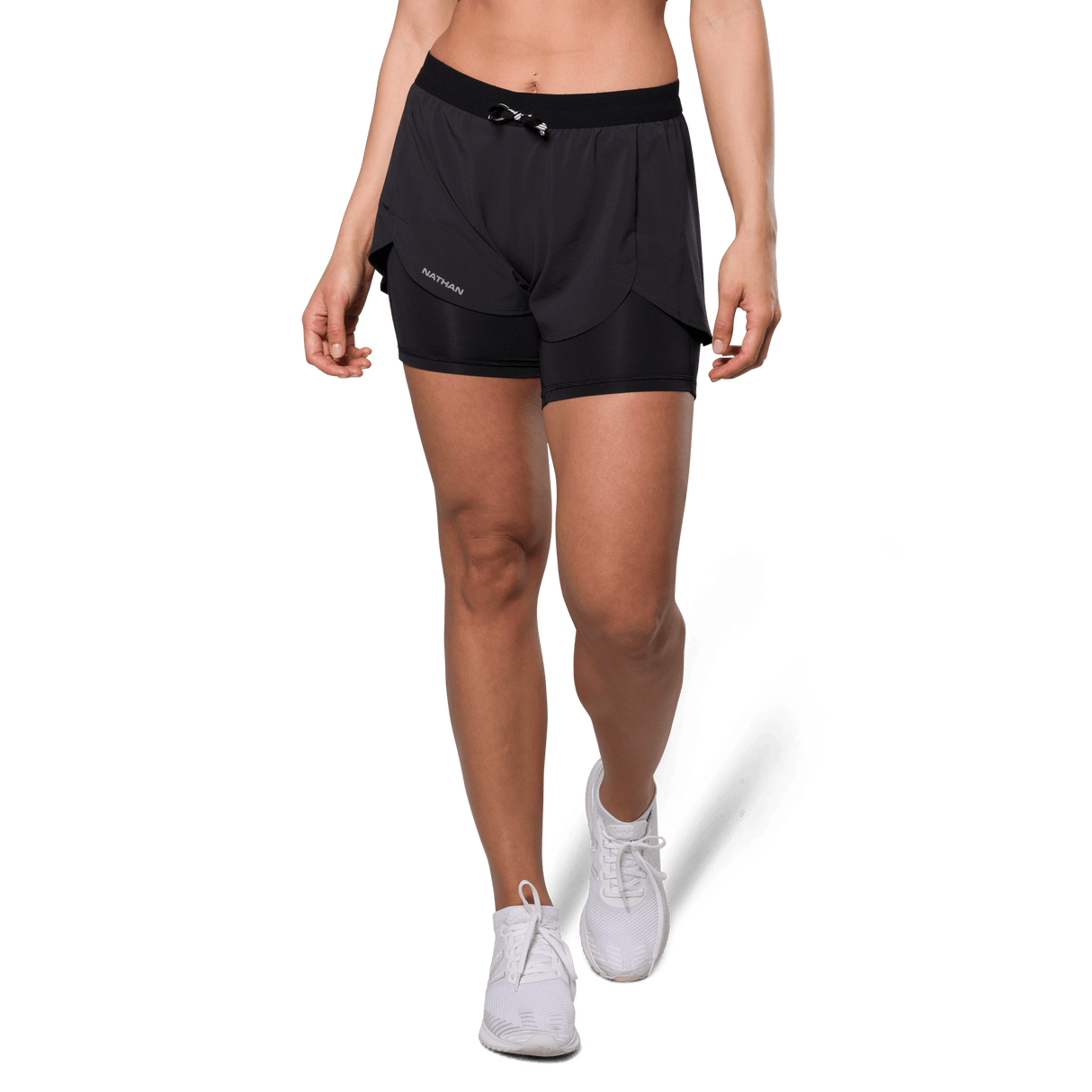 Nathan Sports Women's 3.0 Front Runner Shorts Womens Apparel Shorts