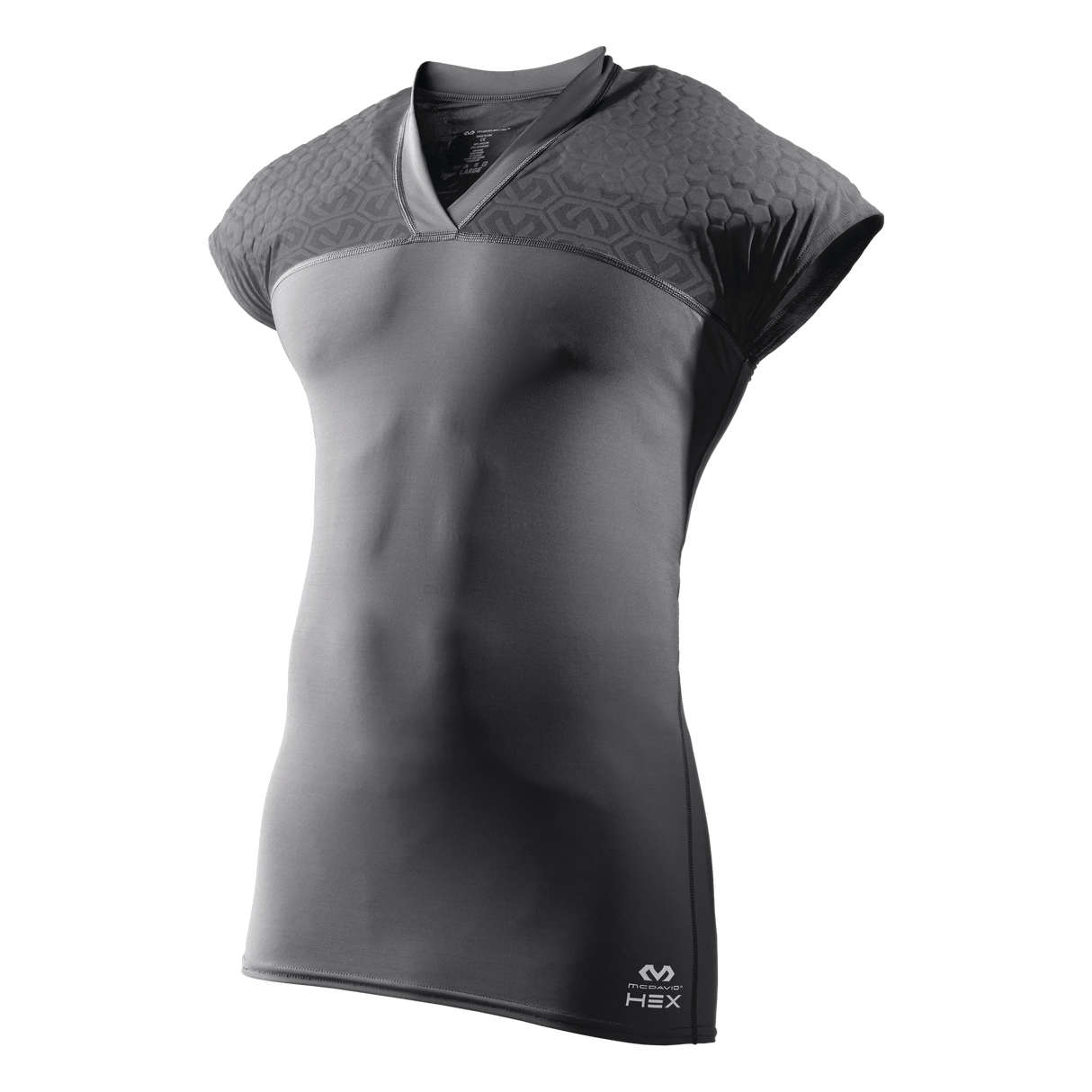 McDavid Men's Hex Shell 2-Pad Football Shirt Football Padded Shirts Adult