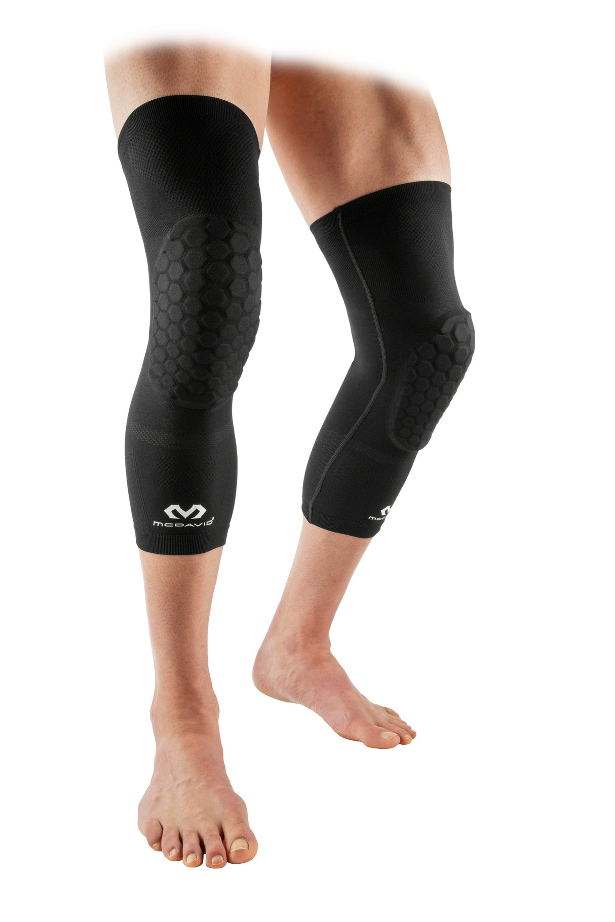 McDavid Elite Hex Leg Sleeves Pair Basketball Arm & Leg Sleeves All