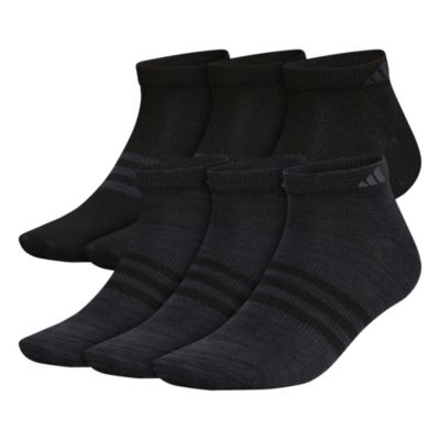 adidas Men's Superlite II 6-Pack Low Cut Socks Unisex Accessories Socks