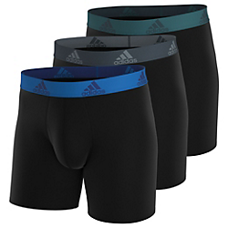 adidas Men s Stretch Cotton 3 Pack Boxer Brief League Outfitters