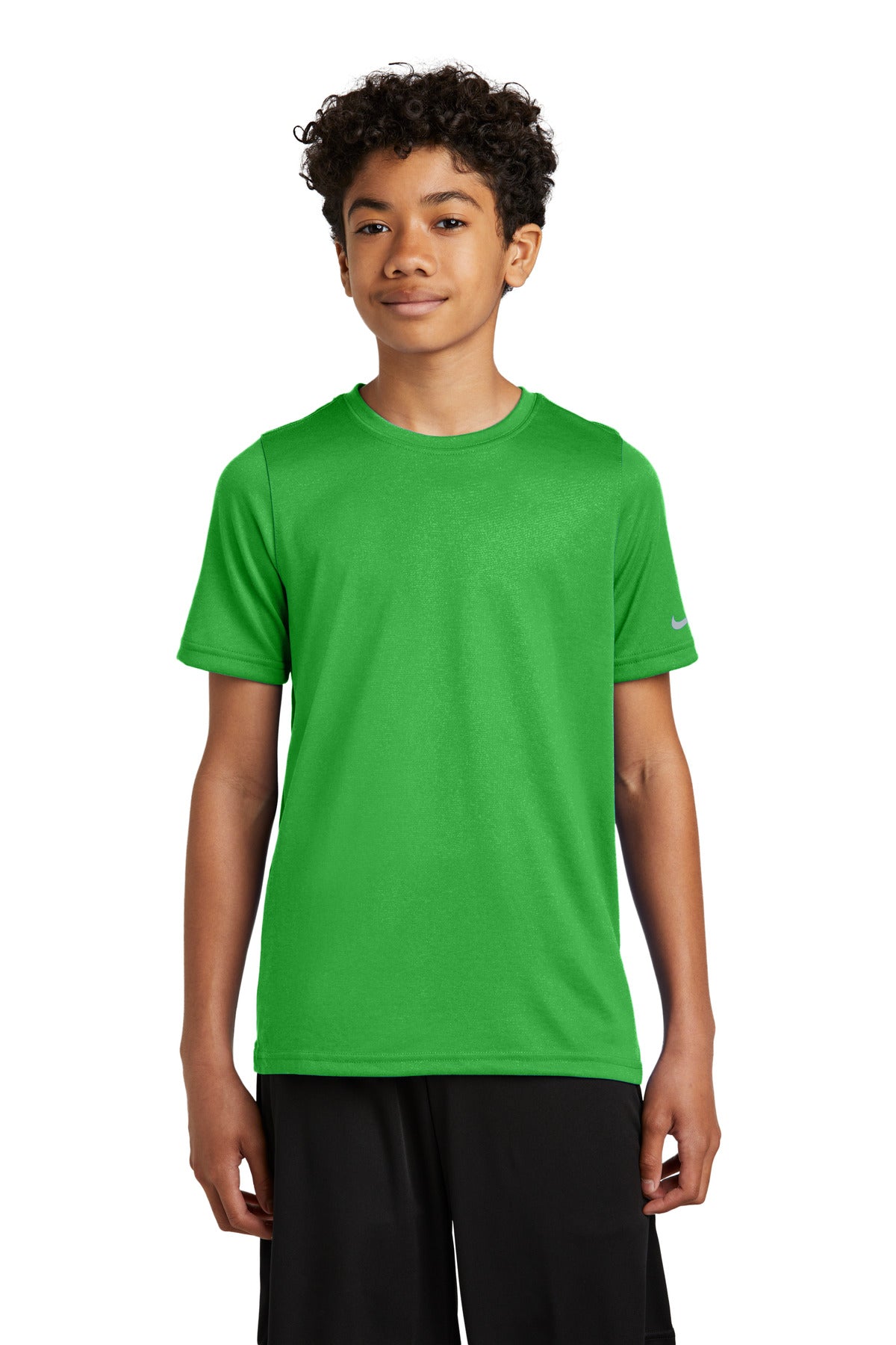 Nike Youth Swoosh Sleeve rLegend Tee Shirt. NKDX8787