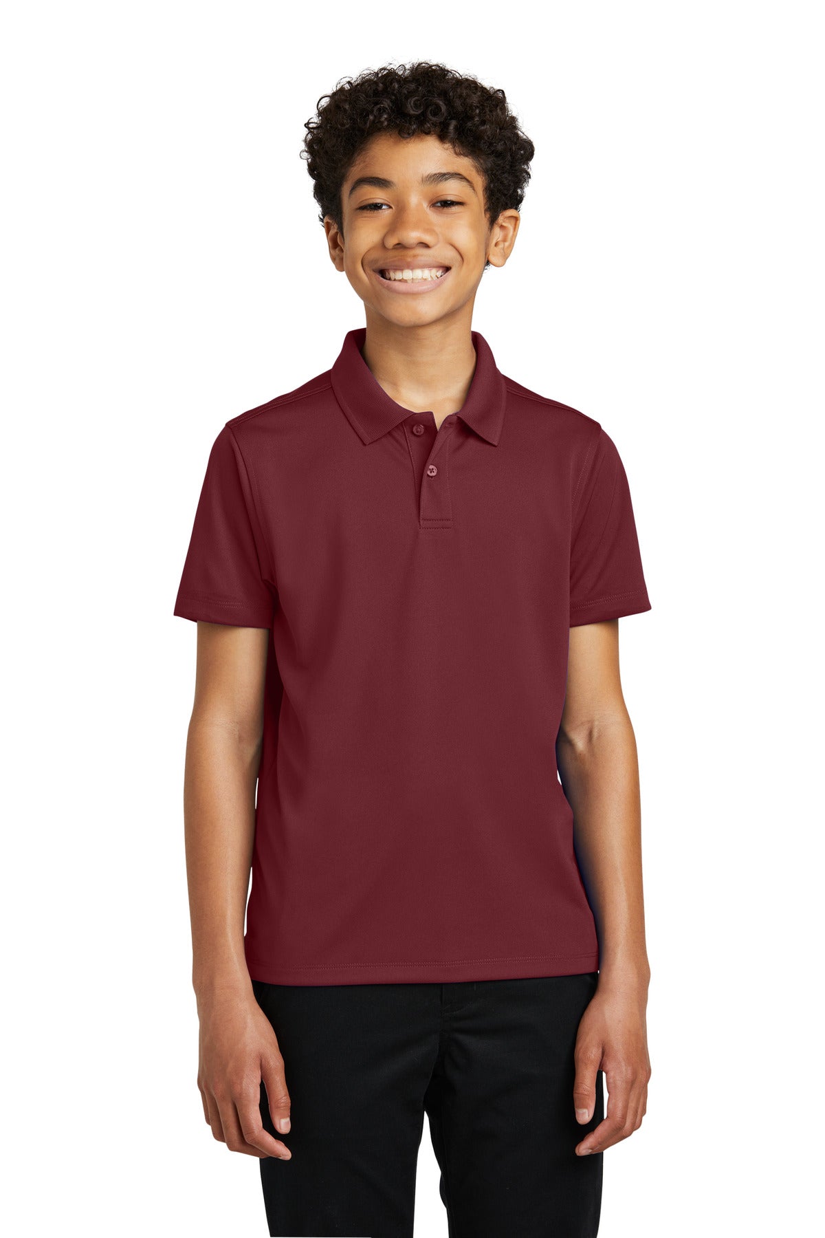 Port Authority® Youth Dry Zone® UV Micro-Mesh Polo Youth Apparel Shirts & Tops