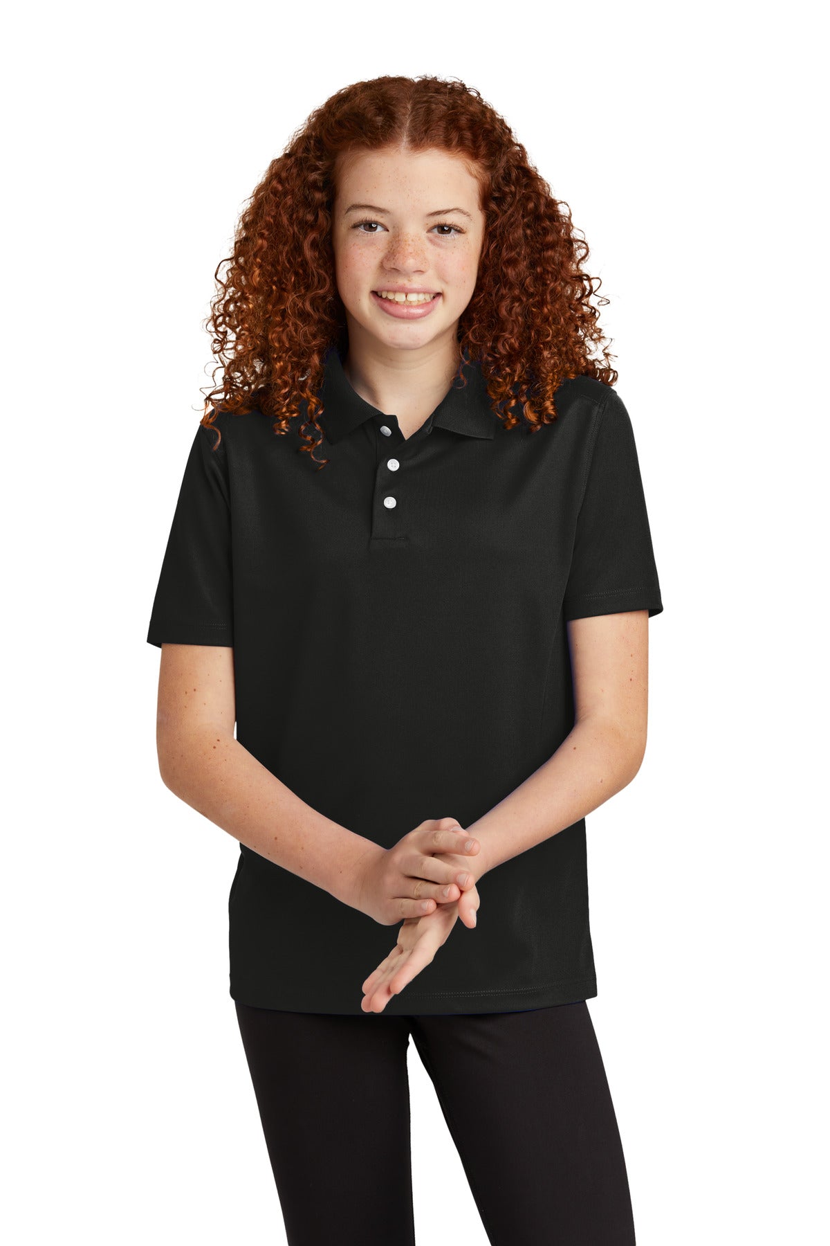 Sport-Tek® Youth UV Micropique Polo Youth Apparel Shirts & Tops
