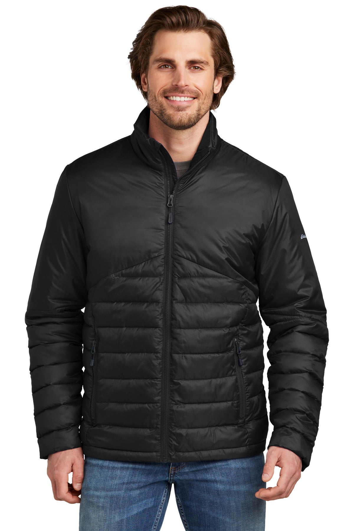 Eddie Bauer Quilted Jacket. EB510 Corporate Apparel Jackets & Vests