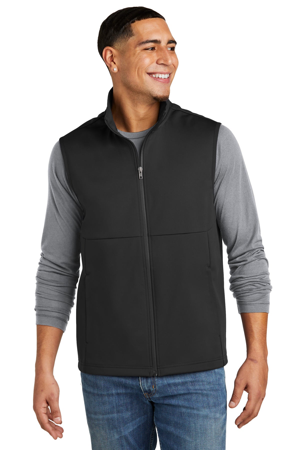 Sport-Tek Men's Soft Shell Vest ST981