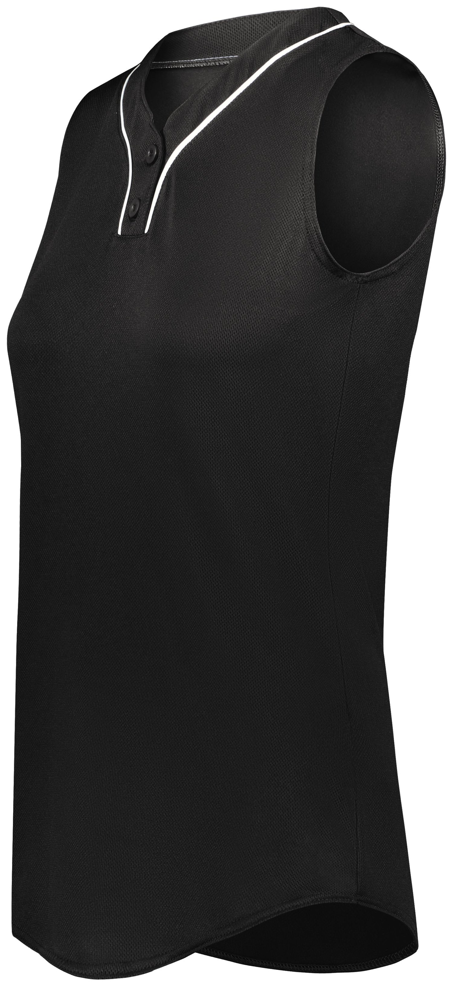 Augusta Ladies Cutter+ Sleeveless Softball Jersey Softball Jerseys Adult