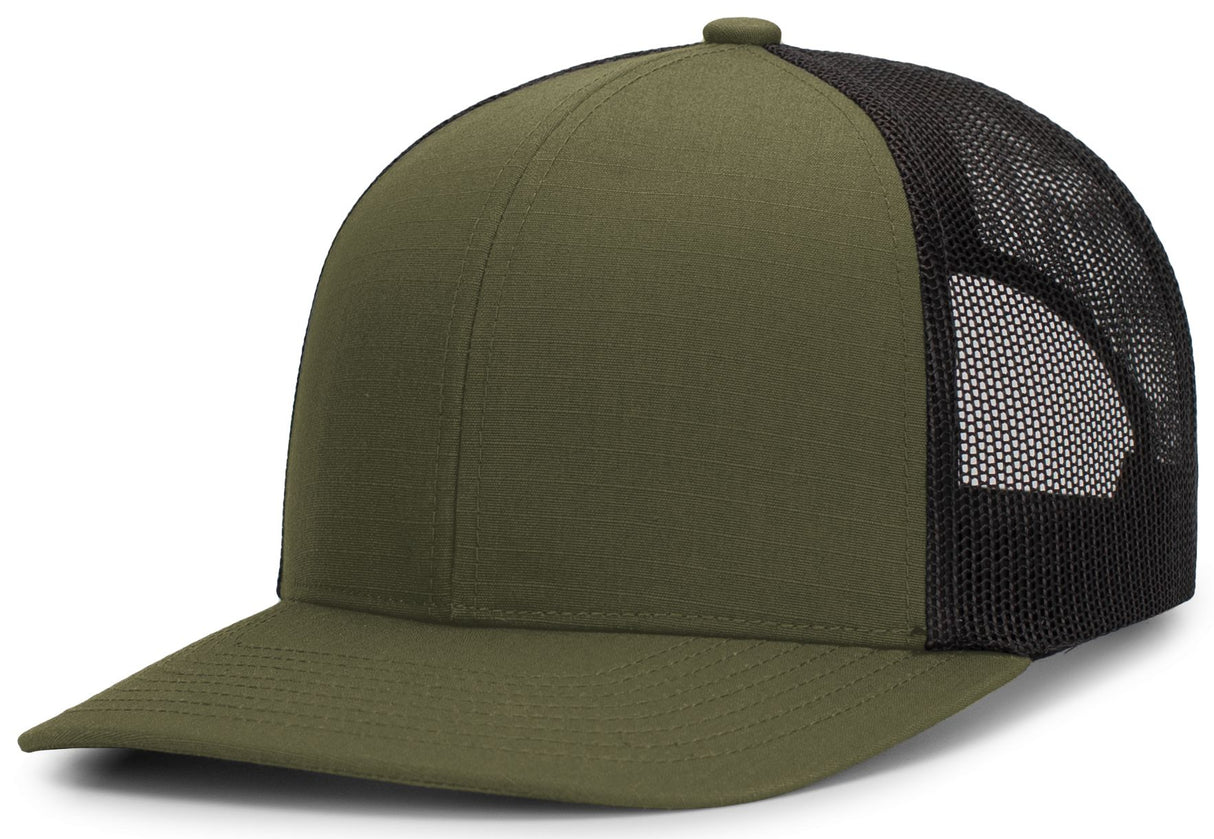 Pacific Headwear Multicam Trucker Snapback Cap Unisex Accessories Hats & Caps