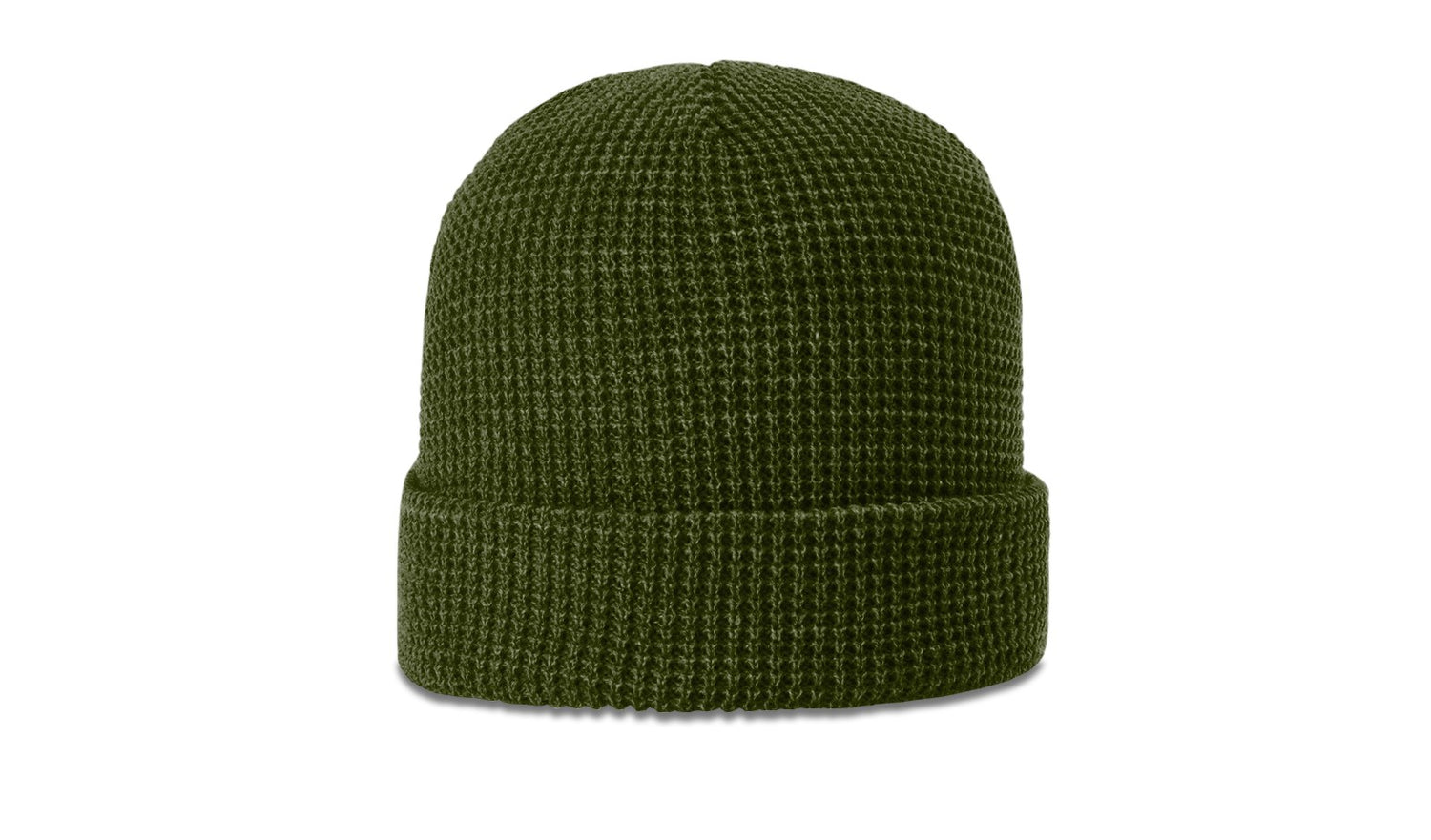 Richardson Waffle Knit Beanie with Cuff Unisex Accessories Hats & Caps