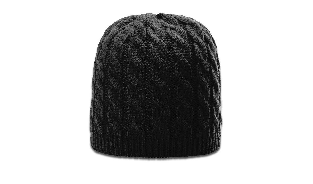 Richardson Cable Knit Beanie Unisex Accessories Hats & Caps