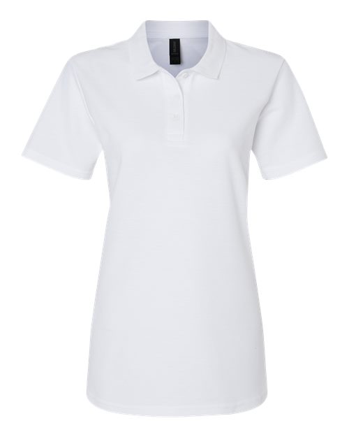 Gildan Women's Softstyle Pique Polo 64800L Womens Apparel Shirts & Tops