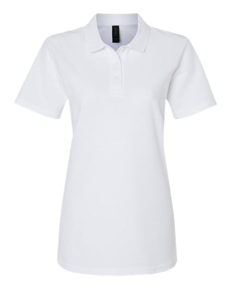 Gildan Women's Softstyle Pique Polo 64800L Womens Apparel Shirts & Tops
