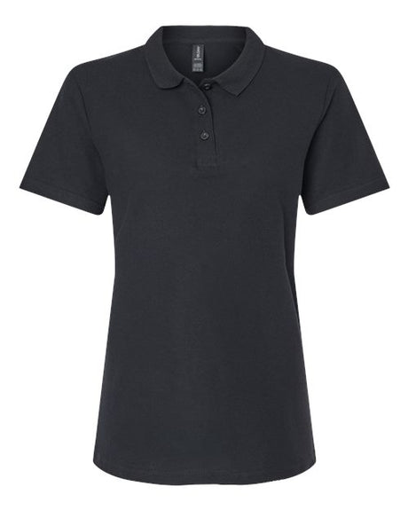 Gildan Women's Softstyle Pique Polo 64800L Womens Apparel Shirts & Tops