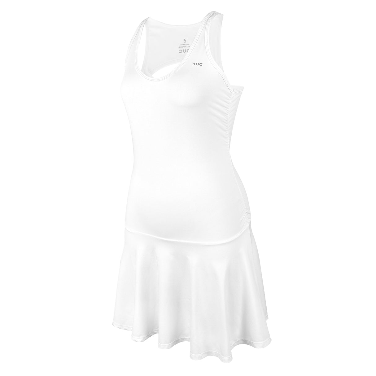 DUC Women's Faith Ruched-Flounce Dress-8