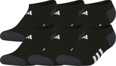adidas Youth Athletic Cushioned 6-Pack No Show Socks Unisex Accessories Socks