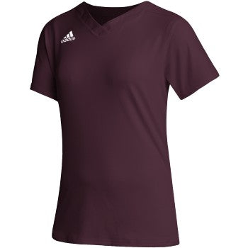 adidas Women's PH Pro V-Neck Softball Jersey Softball Jerseys Adult