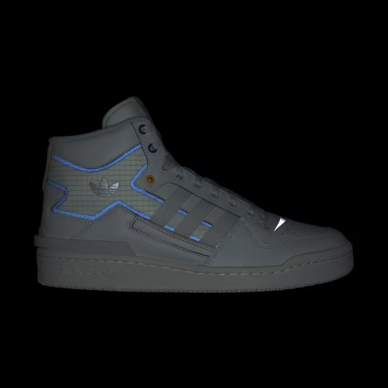 adidas Men's Forum Exhibit Mid Basketball Shoes-1