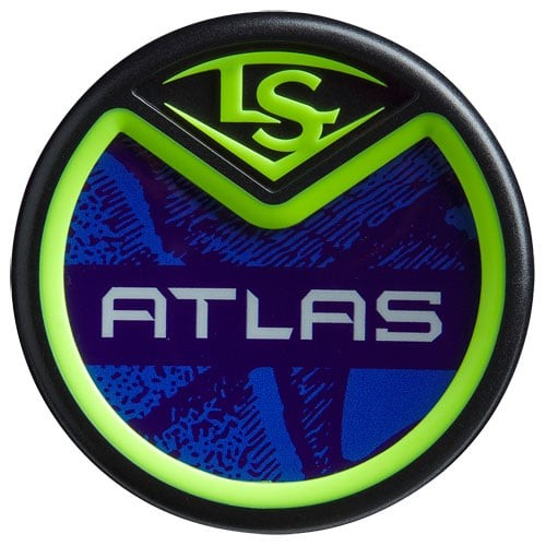 Louisville Slugger 2025 CWS Atlas Neon Energy -3 BBCOR Baseball Bat-3