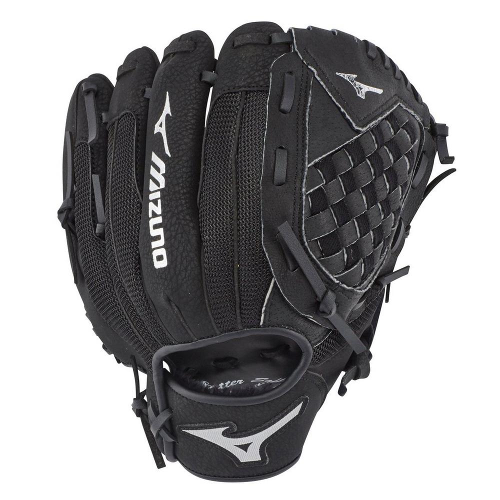 Mizuno Prospect Series PowerClose Black 10.5" Baseball Glove Baseball Gloves & Mitts All