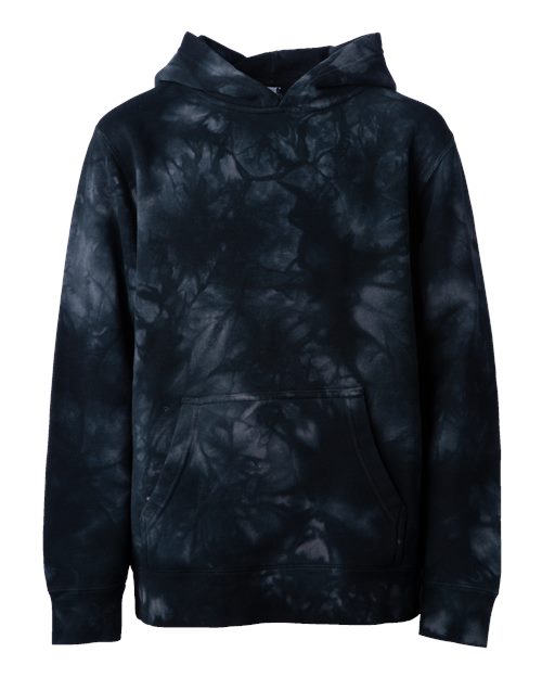 Independent Trading Co. Youth Midweight Tie-Dye Hooded Pullover Youth Apparel Hoodies & Sweatshirts