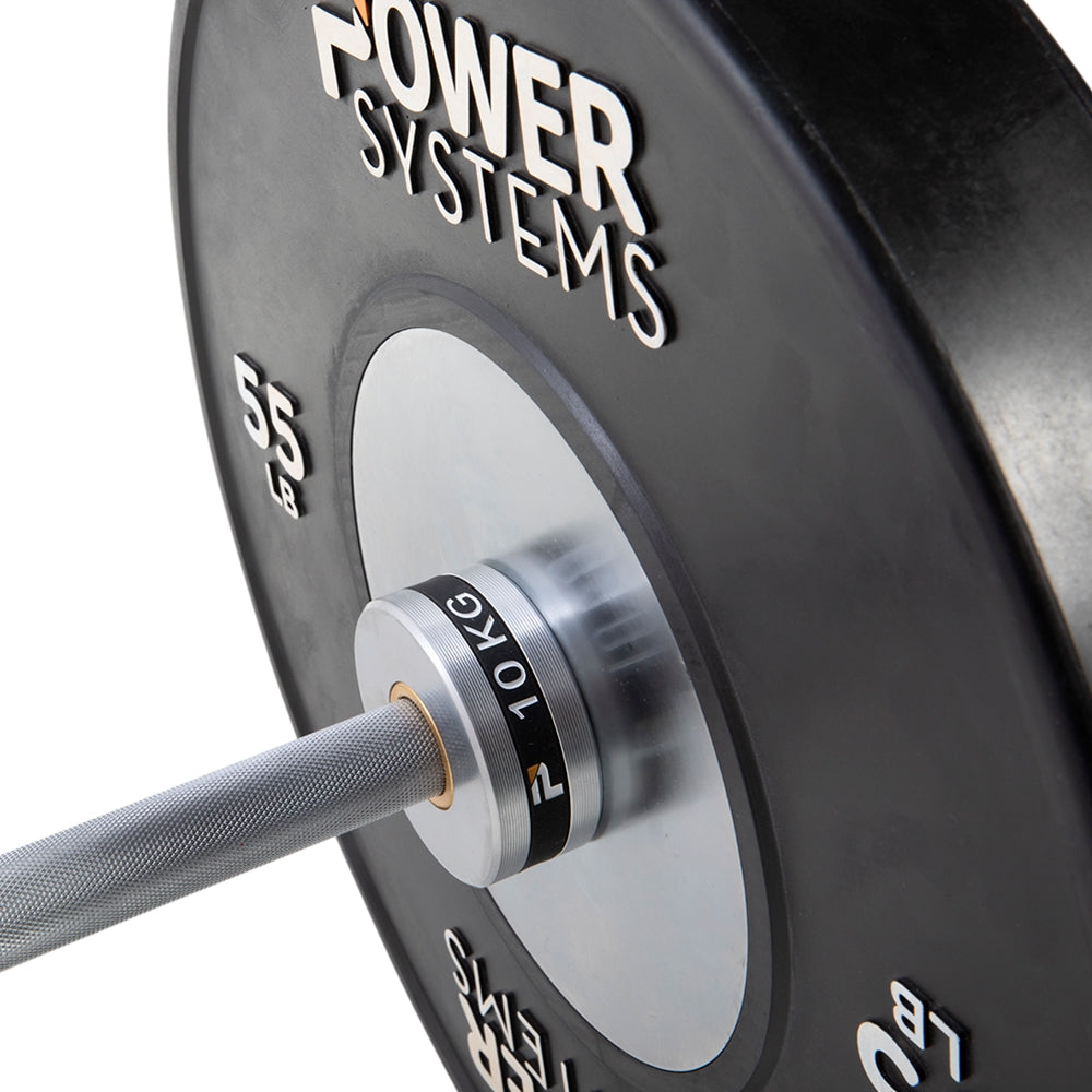Power Systems Training Plate Black Exercise & Wellness Strength Bars & Plates