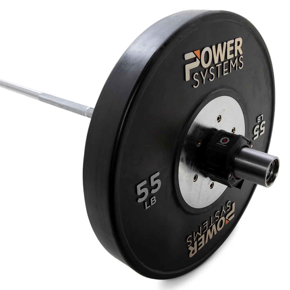 Power Systems Training Plate Black Exercise & Wellness Strength Bars & Plates