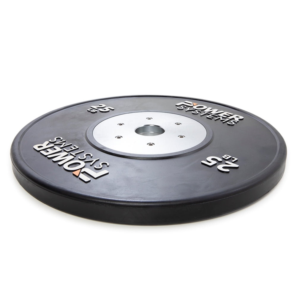 Power Systems Training Plate Black Exercise & Wellness Strength Bars & Plates