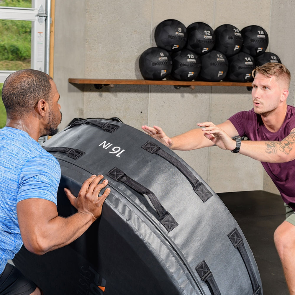 Power Systems 2-in-1 Flip and Plyo Exercise & Wellness Functional Training Plyometrics