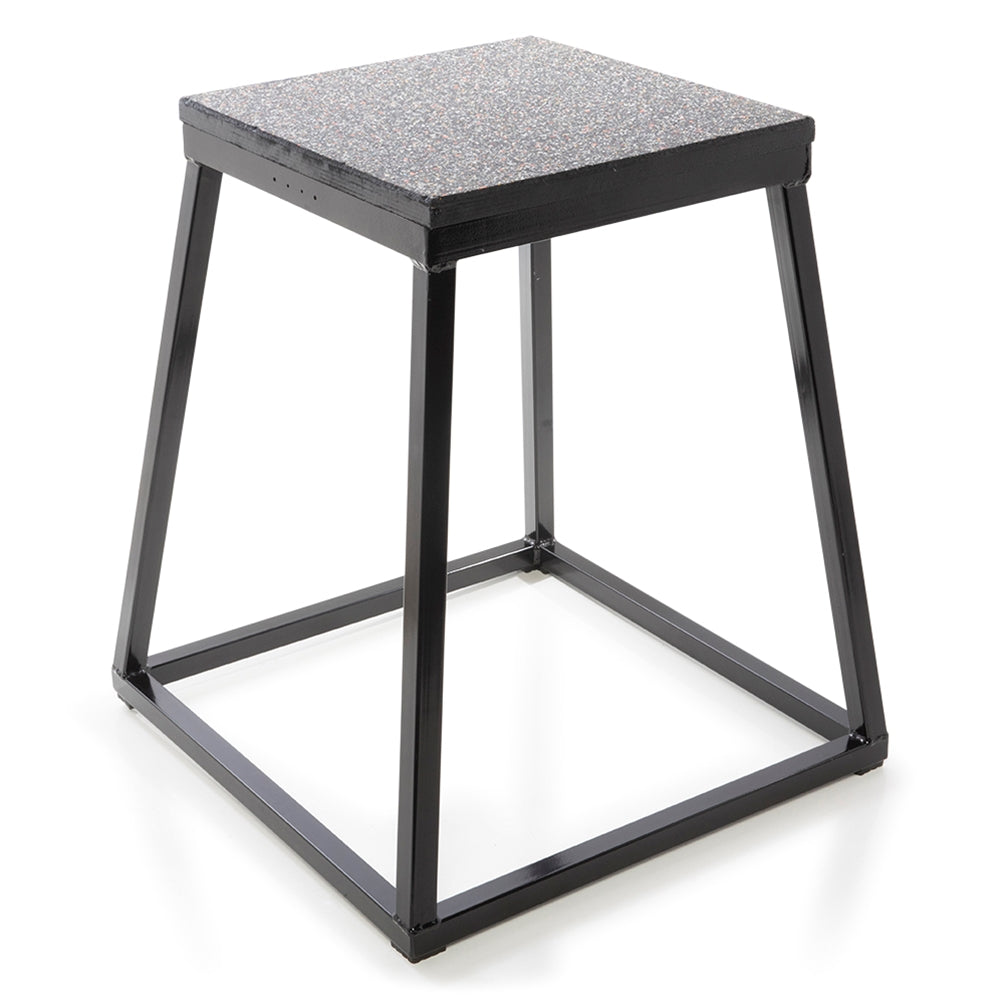 Power Systems Power-Plyo Boxes Black Exercise & Wellness Functional Training Plyo Boxes