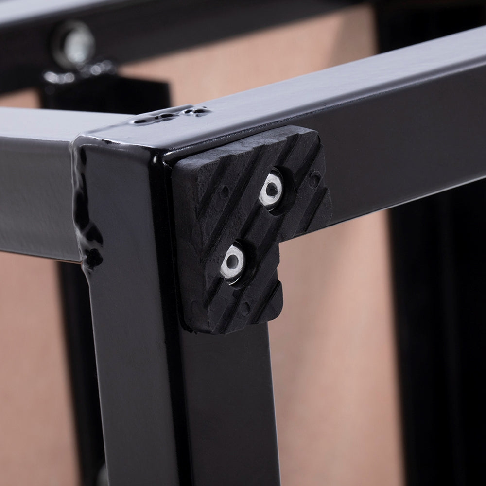 Power Systems Power-Plyo Boxes Black Exercise & Wellness Functional Training Plyo Boxes