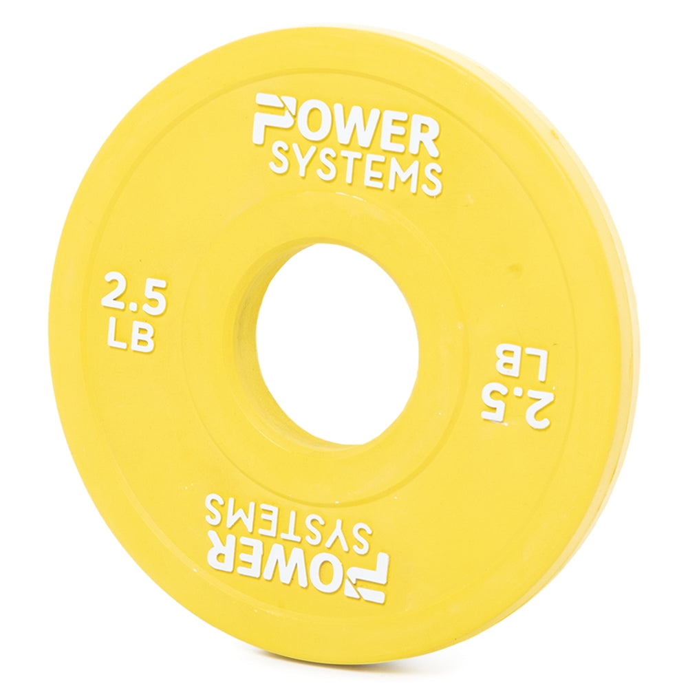 Power Systems Training Plate Olympic Colors Change Plate Exercise & Wellness Strength Bars & Plates