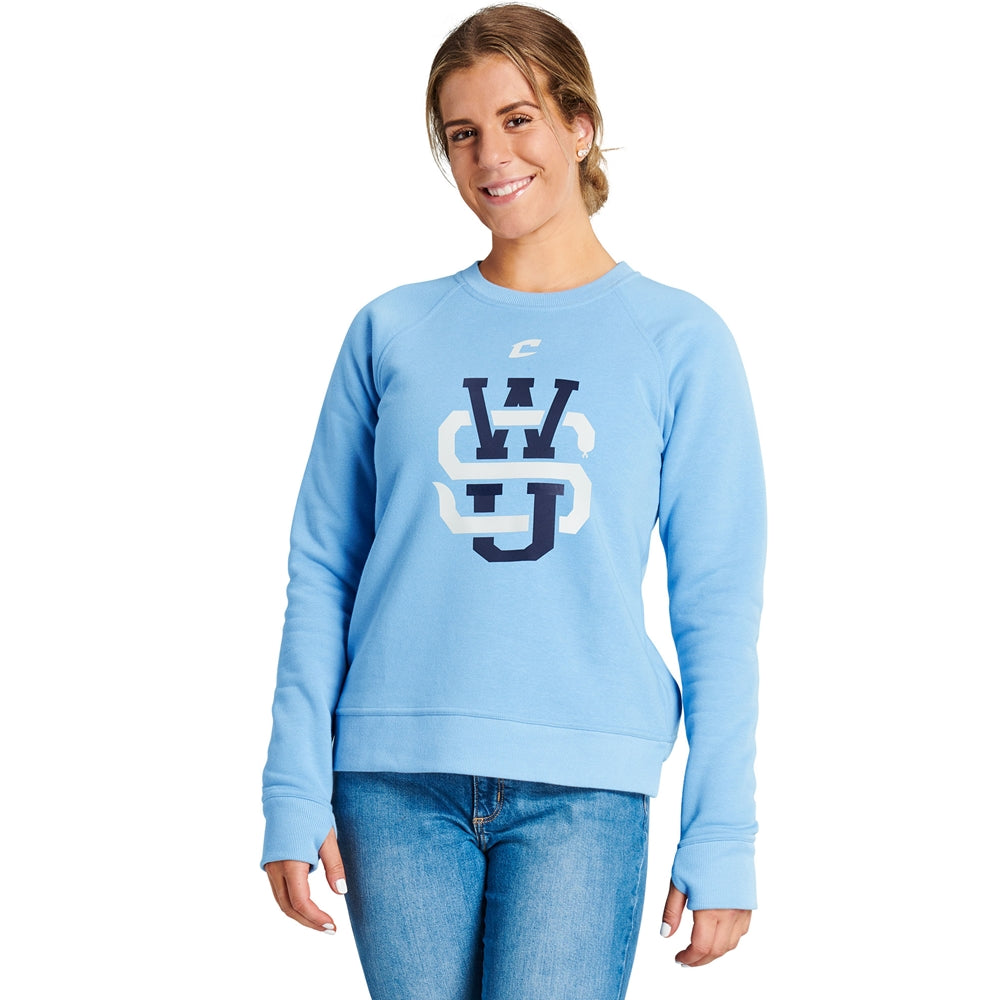 Champro Victory Fleece Women's Split Hem Crew Womens Apparel Sweatshirts & Fleece
