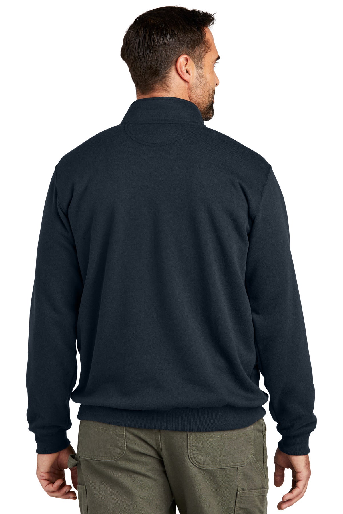 Carhartt Men's Midweight 1/4-Zip Mock Neck Sweatshirt CT105294 Corporate Apparel Sweatshirts & Fleece