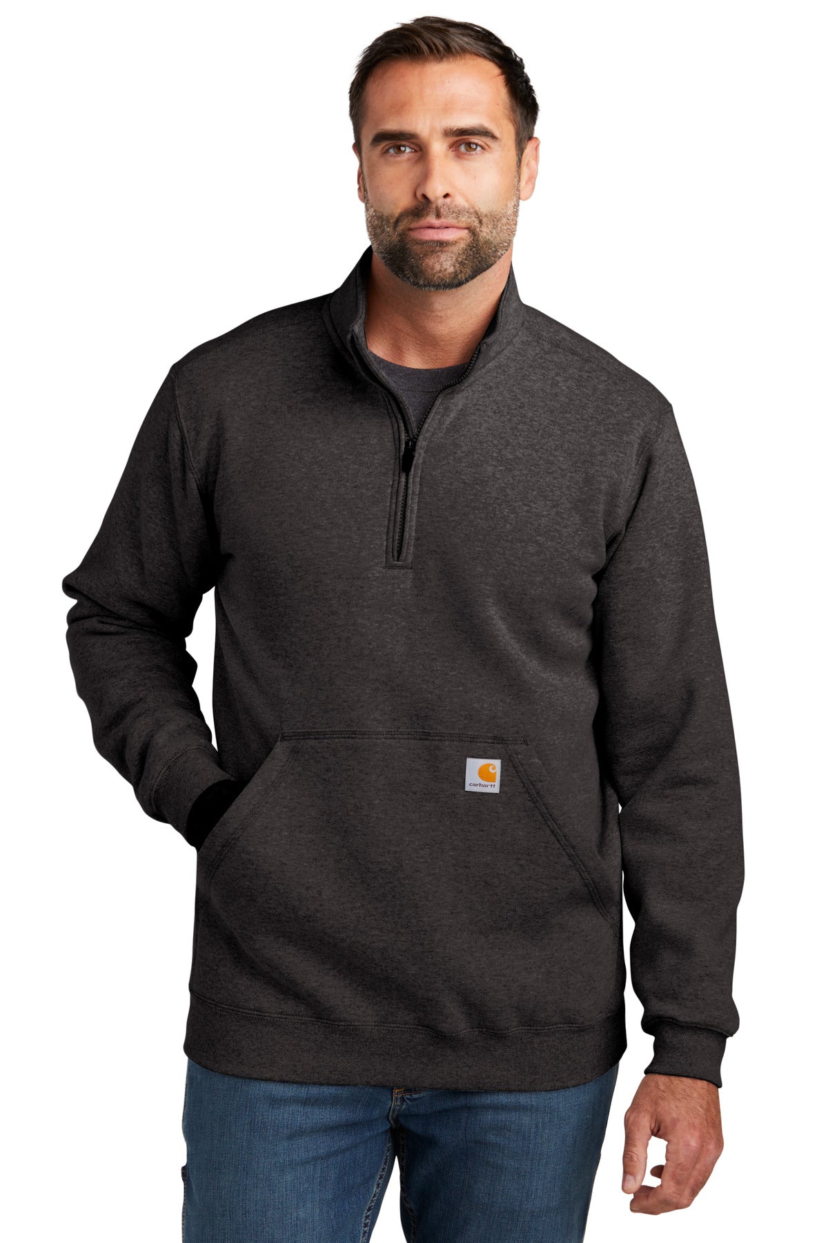Carhartt Men's Midweight 1/4-Zip Mock Neck Sweatshirt CT105294 Corporate Apparel Sweatshirts & Fleece