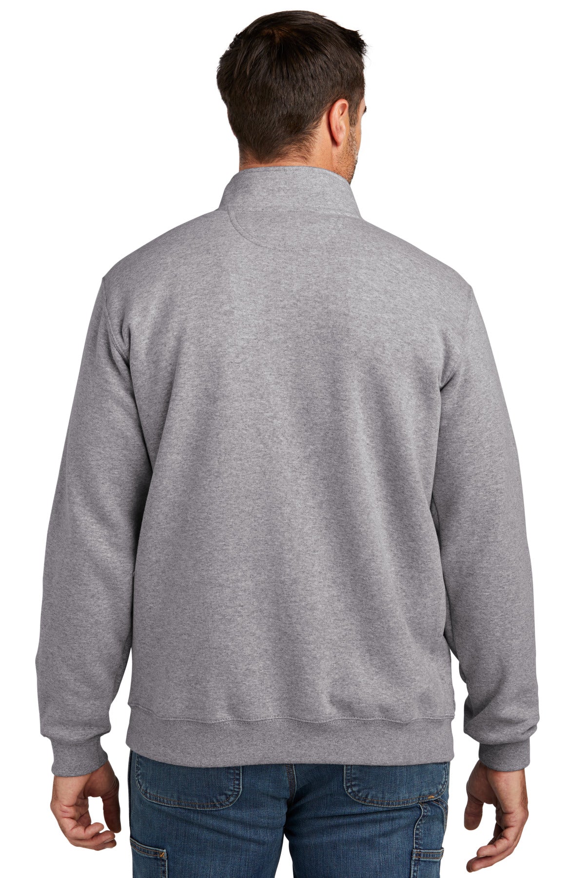 Carhartt Men's Midweight 1/4-Zip Mock Neck Sweatshirt CT105294 Corporate Apparel Sweatshirts & Fleece