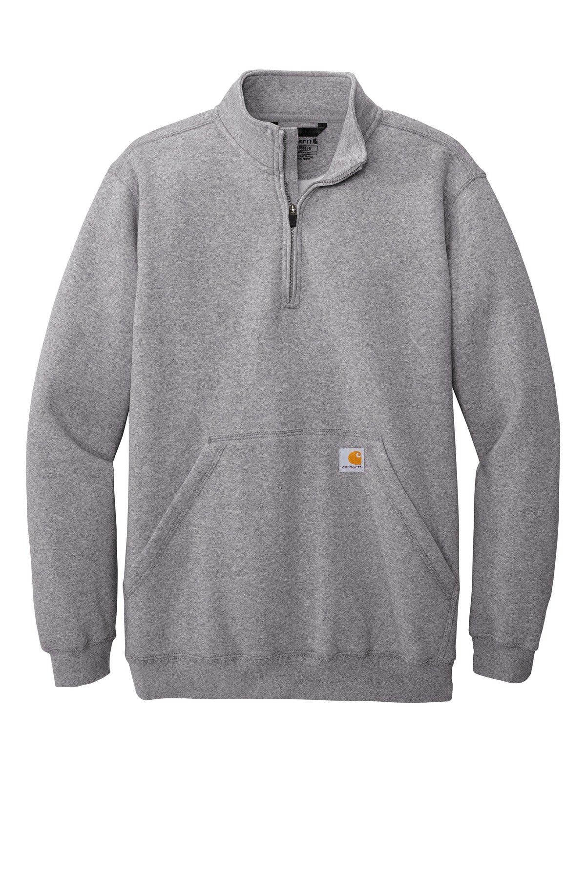 Carhartt Men's Midweight 1/4-Zip Mock Neck Sweatshirt CT105294 Corporate Apparel Sweatshirts & Fleece